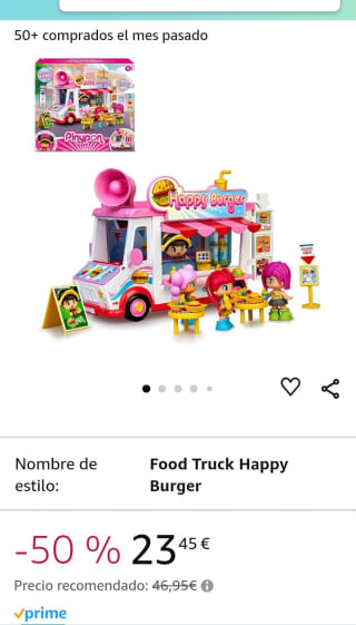 Pinypon Happy Burguer por 23,45€.