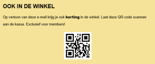 20% kassakorting op de nieuwe damescollectie van WE