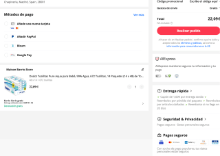 Dodot Toallitas Pure Aqua para Bebé 99% Agua 672 Toallitas a solo 22,09€