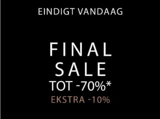 10% extra korting op de sale van NÜ Denmark