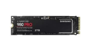Samsung 980 Pro SSD 2TB PCIe 4.0 NVMe M.2 por 128,99€