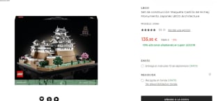 LEGO Architecture - Castillo de Himeji por 122.35€