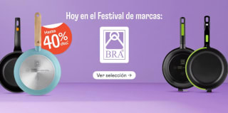 Hasta 40% descuento en sartenes Bra en festival de las marcas en Miravia
