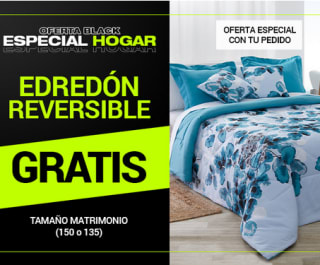 Edredón reversible Gratis con tu compra en Venca