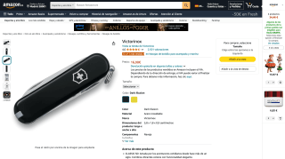 Navaja Llavero Victorinox Dark Illusion por 16€