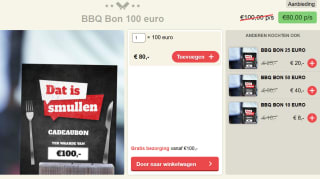 20% korting op BBQuality cadeaubonnen