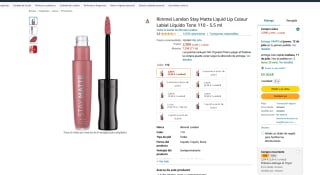 Rimmel London Stay Matte Liquid Lip Colour Labial Líquido por solo 2,99€