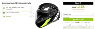 Casco Modular Pro Carbon Avio Amarillo Schuberth C4 por 449€