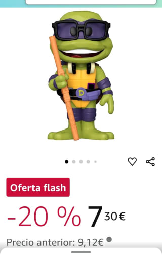 Funko Vinyl Soda Teenage Mutant Ninja Turtle Donatello por 7,30€.