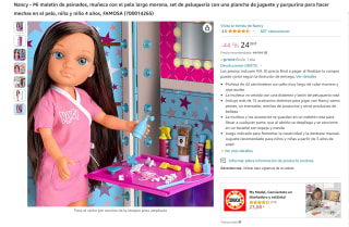 Muñeca Nancy Mi maletín de peinados por 24,98€