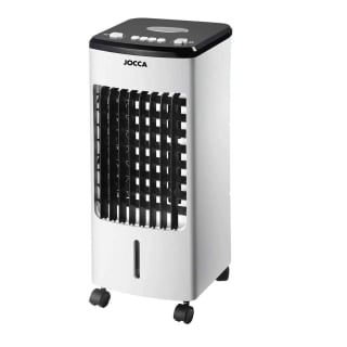 Climatizador evaporativo frío y humidificador Jocca con 3 velocidades, 3 modos, depósito de agua de 4 litros por 30.02€
