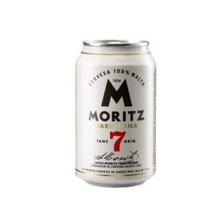 Cerveza 100% Malta Moritz 7 33cl a tan solo 0,55€ con Primaprix