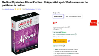 Medical Mysteries - Miami bordspel voor €5,59 bij Bol