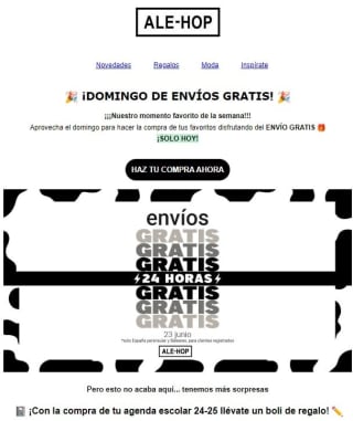 Hoy portes gratis y regalo de boligrafo por la compra de una agenda