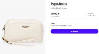 Clucth Pepe Jeans LENA por 20.99€
