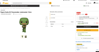 Figura Funko DC Peacemaker Judomaster 10cm por solo 3,99€