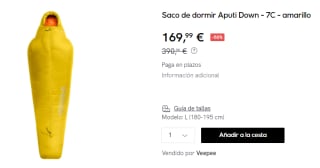 Saco de dormir para Mujer Mammut Aputi Down - 7C por 169.99€