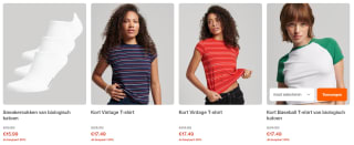 20% korting op de nieuwe collectie bij Superdry