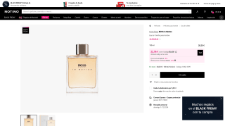 Hugo Boss BOSS In Motion Eau de Toilette para hombre por 22,56€