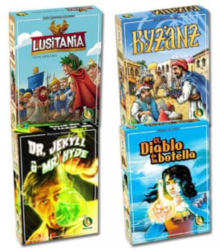 Pack de juegos de mesa MONT TABER por solo 16€