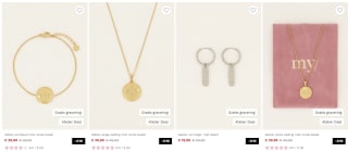 €10 korting op gegraveerde sieraden bij My Jewellery