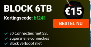 Usenet Block 6000GB voor €15 dmv code bij bulknews