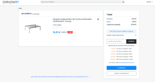 3 Estantes organizadores de cocina extensibles a solo 16,91€