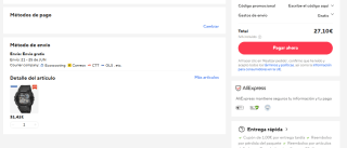 Reloj Casio WS-1700H hombre por 27,41€