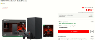 Xbox Series X Diablo IV Bundel voor €415 bij de Mediamarkt
