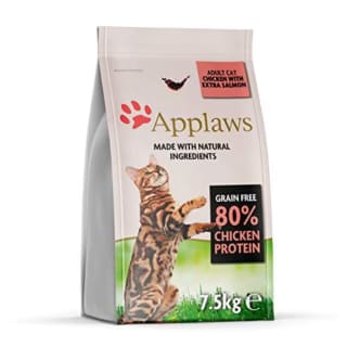 Applaws Comida Seca Completa Natural de Pollo con Salmón para Gatos Adultos 7.5kg por 32,67€