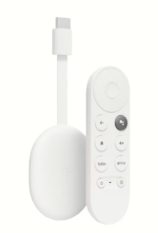 Google Chromecast met Google TV | 4K | Wit voor €49,95 bij Ibood