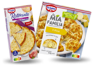 1+1 Gratis op La Mia Familia en/of Ristorante Piadina na cashback via Oetker