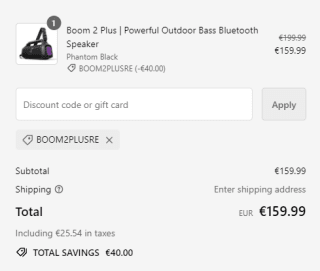 Soundcore Boom 2 Plus speaker voor €159,99