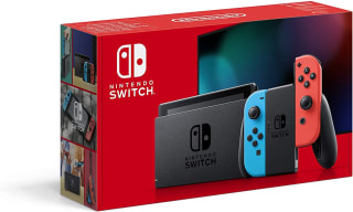 Nintendo Switch - Consola Estándar, Color Azul Neón/Rojo Neón por 284€