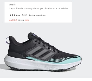 Zapatillas de running de mujer adidas Ultrabounce TR por 44.95€