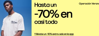 Rebajas hasta 70% + 10% EXTRA compra por APP Asos