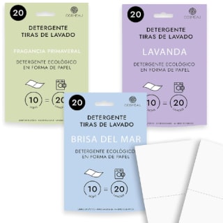 Detergente ecológico para Ropa Blanca, de Colores y Negra por 9.66€