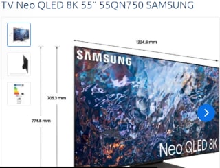 TV Samsung à 1399€
