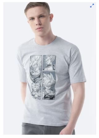 Camiseta Dragon Ball Super Saiyan por solo 6,99€