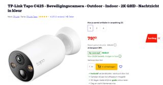 TP-Link Tapo C425 beveiligingscamera voor €79,90