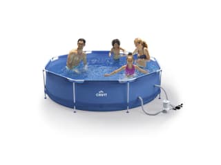 CRIVIT Zwembad Metal Frame Ø300 x 76 cm Inhoud: ca. 4.381 L voor €39,99 in de Lidl webshop