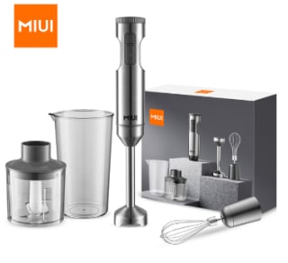 Licuadora de inmersión manual 4 en 1 MIUI por 46.29€