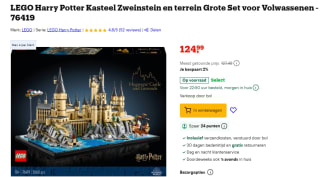 Lego Harry Potter Zweinstein kasteel (76419) voor €124,99 bij Bol