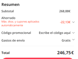 TV LG 43UR781C0LK 43" LED UltraHD 4K HDR10 por 246,75€