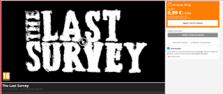 Videojuego para Nintendo The Last Survey por sólo 0,99€