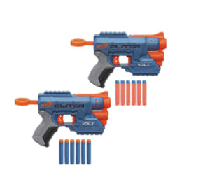 pack de 2 Lanzadores Blaster Nerf Elite 2.0 volt pot 7,99€