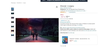 Videojuego para PS5 Dracula´s Legacy por 15,60€