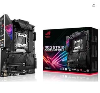 Placa Base Asus Rog Strix X299-e Gaming Ii Lga 2066 Atx Intelâ® X299 por 380.99€