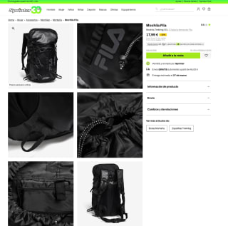 Mochila FILA Trekking 30 L por solo 17,99€