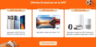 Códigos descuento hasta el 20% nuevas ofertas Xiaomi